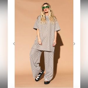 Dressed in Lala Playsuit: Leveled Up Double Knit Playsuit